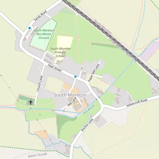 Map of South Moreton
