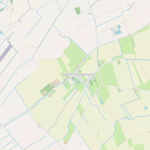 Map of South Somercotes