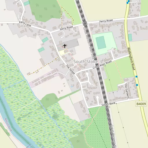 Map of South Stoke