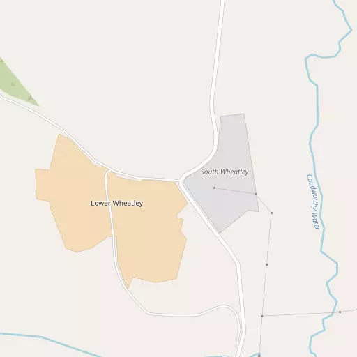 Map of South Wheatley