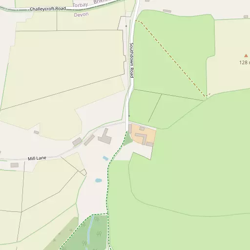 Map of Southdown