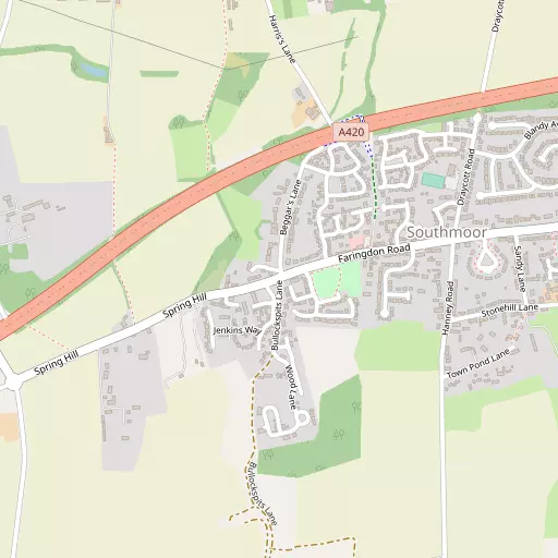 Map of Southmoor