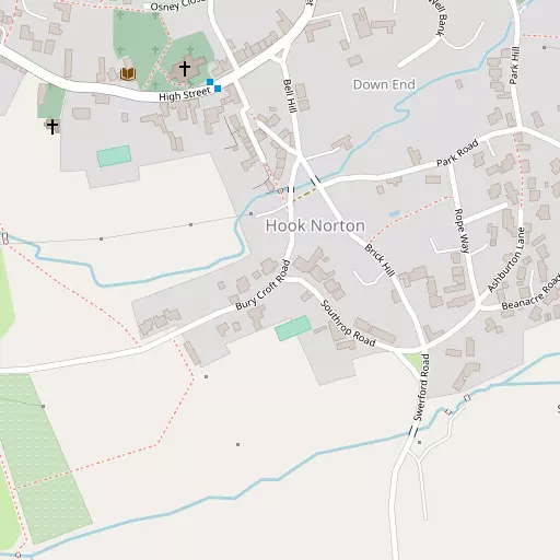 Map of Southrop