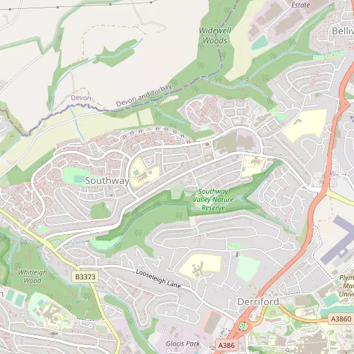 Map of Southway