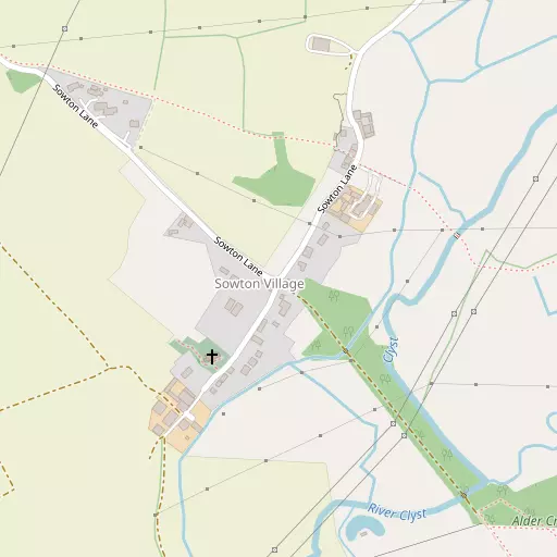 Map of Sowton