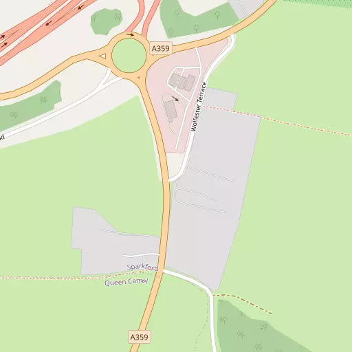Map of Sparkford Hill