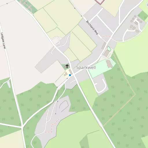 Map of Sparkwell