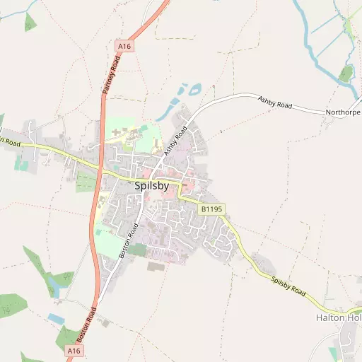 Map of Spilsby