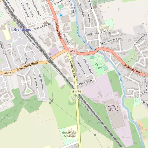 Map of Spittlegate