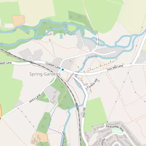 Map of Spring Gardens
