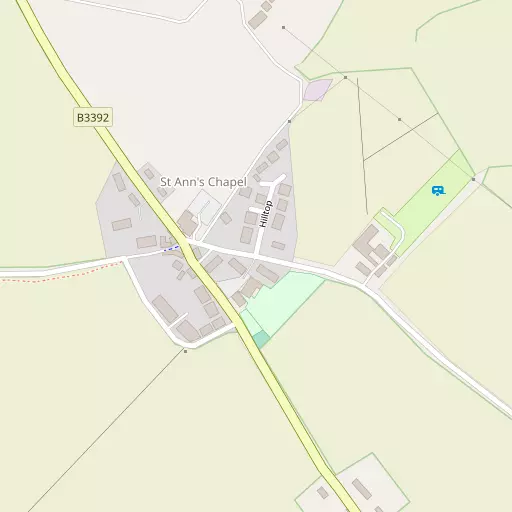 Map of St Ann's Chapel