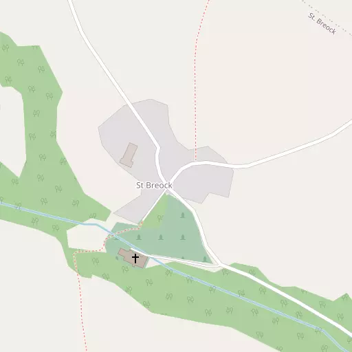 Map of St Breock