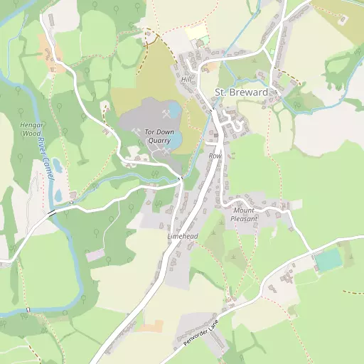 Map of St Breward