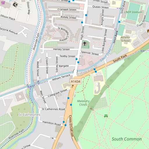 Map of St Catherines