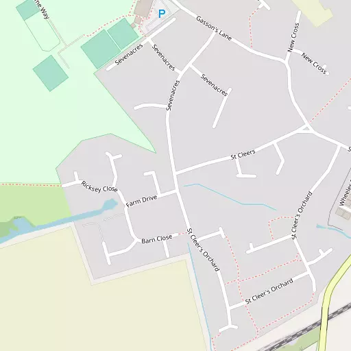 Map of St Cleers