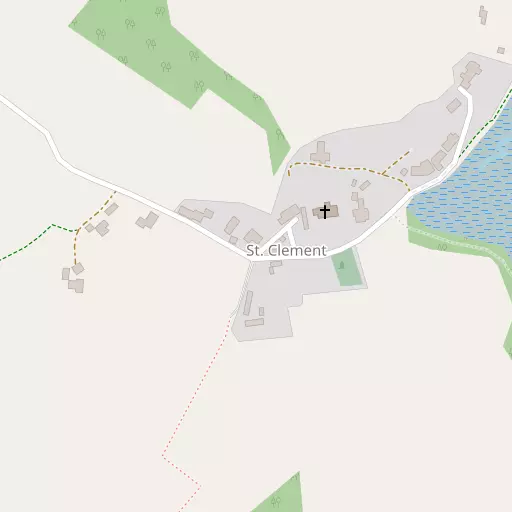 Map of St Clement