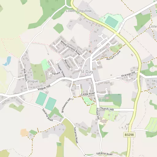 Map of St Day