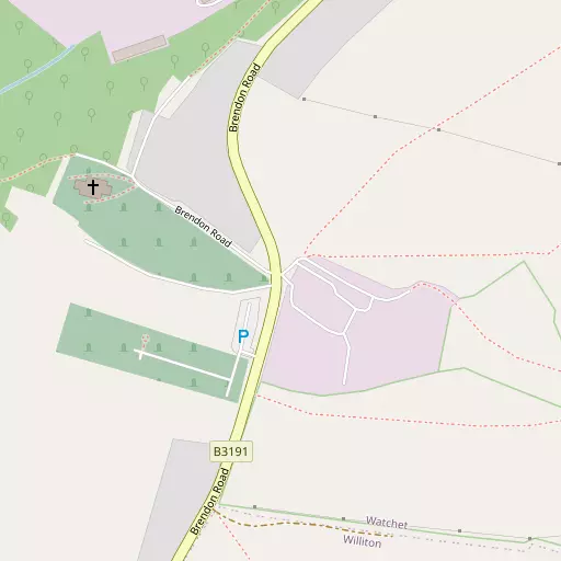 Map of St Decumans