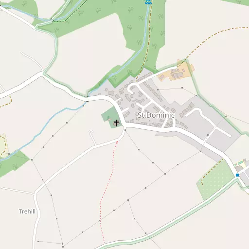 Map of St Dominick