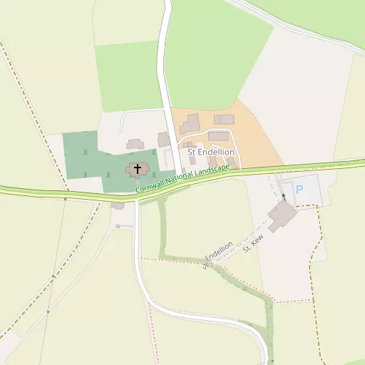 Map of St Endellion