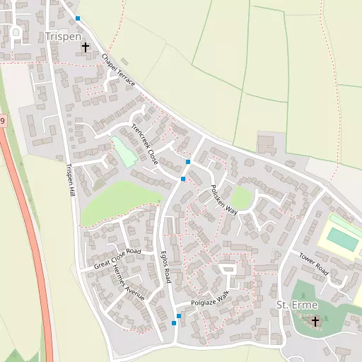 Map of St Erme