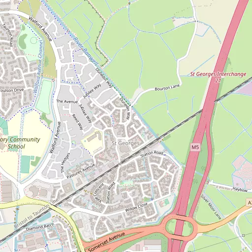 Map of St Georges