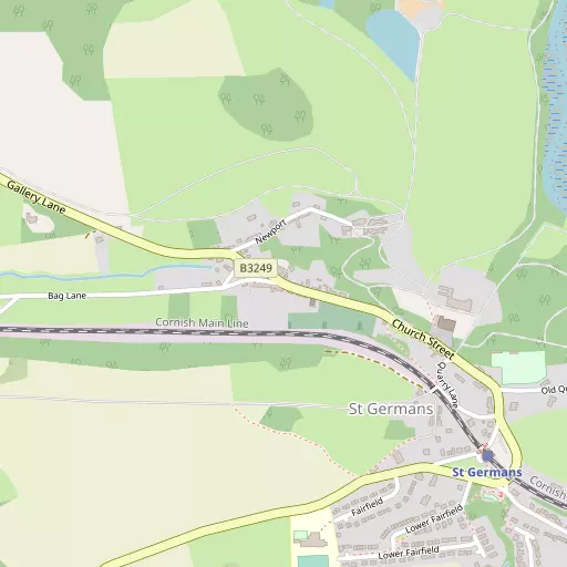 Map of St Germans