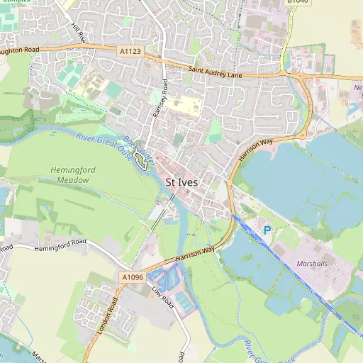 Map of St Ives