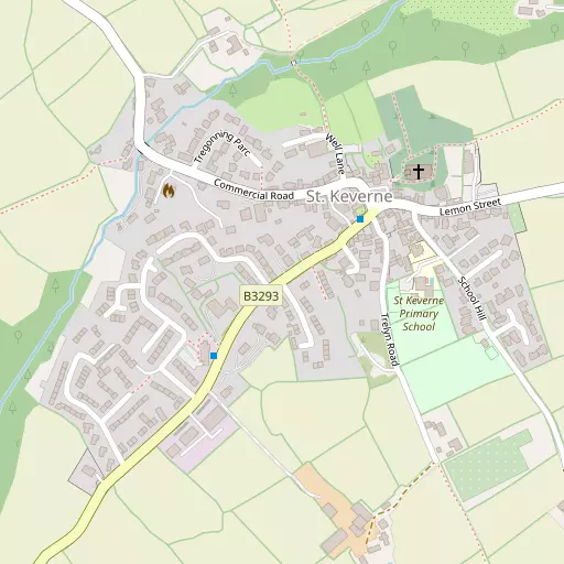 Map of St Keverne