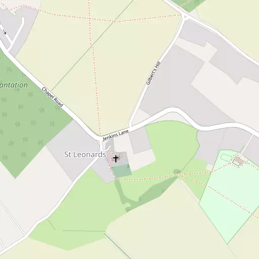 Map of St Leonards