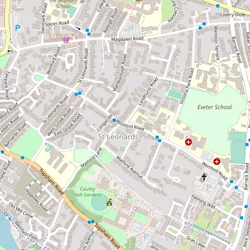 Map of St Leonard's