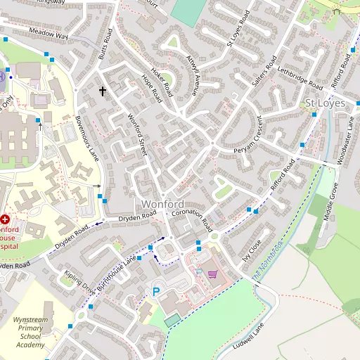 Map of St Loye's