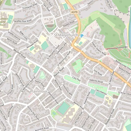 Map of St Marychurch