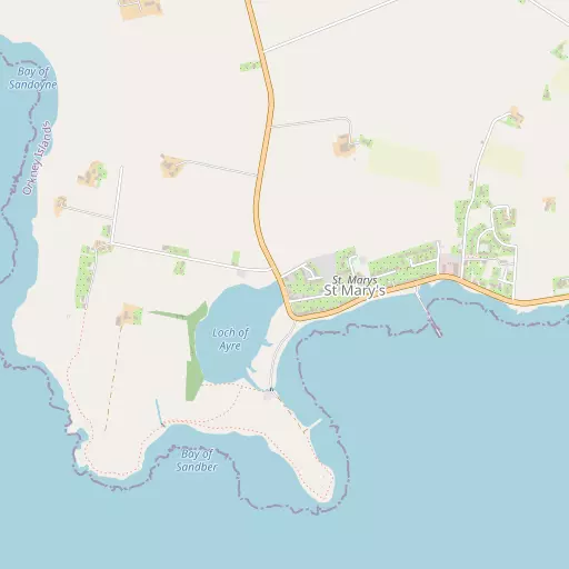 Map of St Mary's