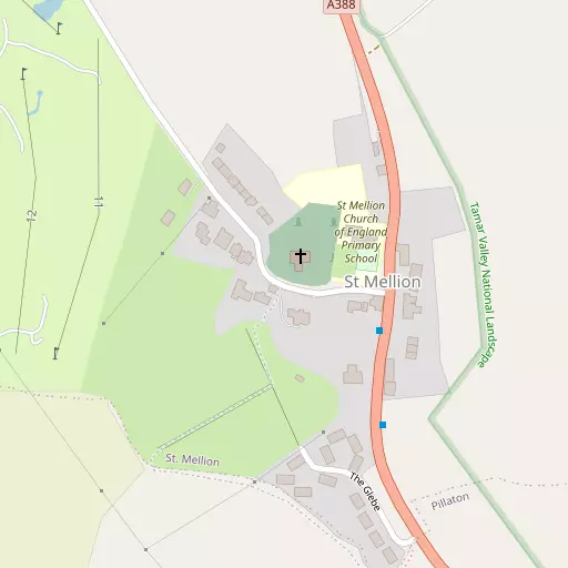 Map of St Mellion