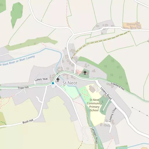 Map of St Neot