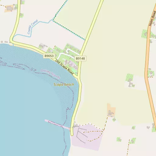 Map of St Ola