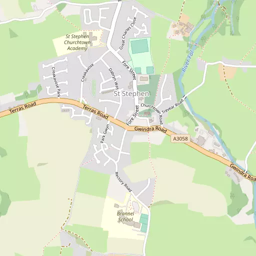 Map of St Stephen