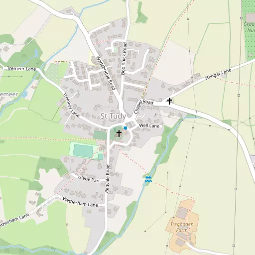Map of St Tudy