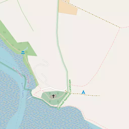 Map of St Winnow