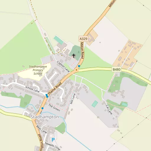 Map of Stadhampton
