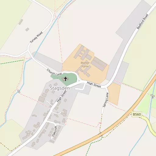 Map of Stagsden