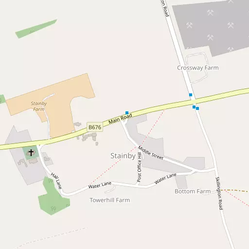 Map of Stainby