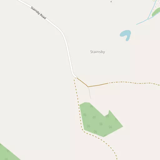 Map of Stainsby