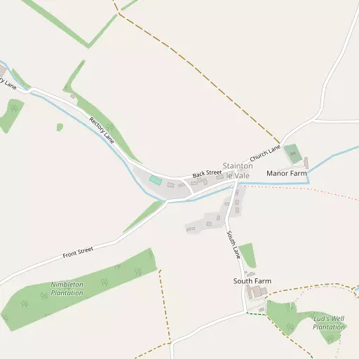 Map of Stainton le Vale