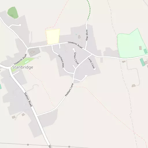 Map of Stanbridge