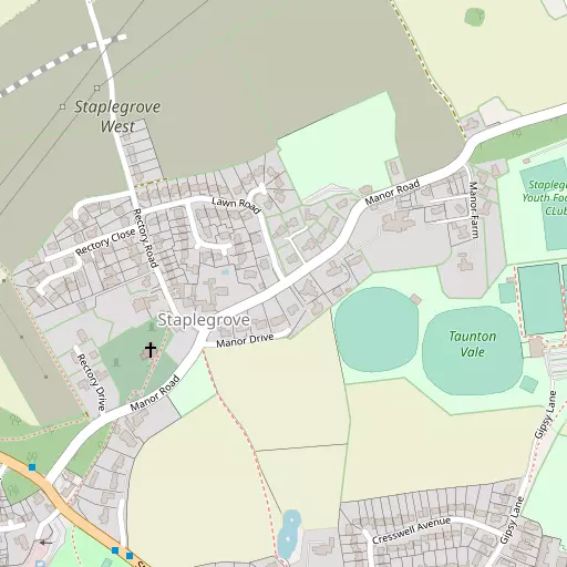 Map of Staplegrove