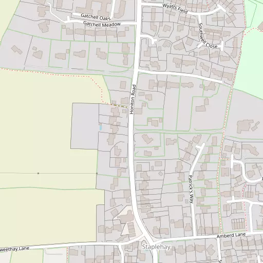 Map of Staplehay