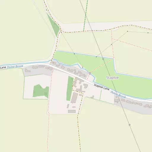 Map of Staploe