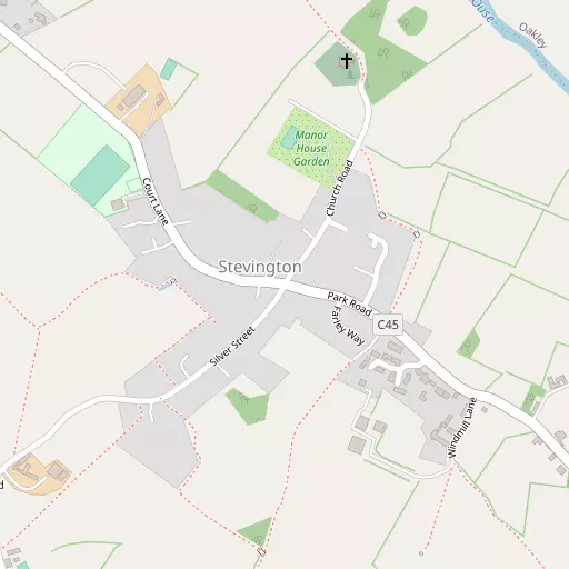 Map of Stevington